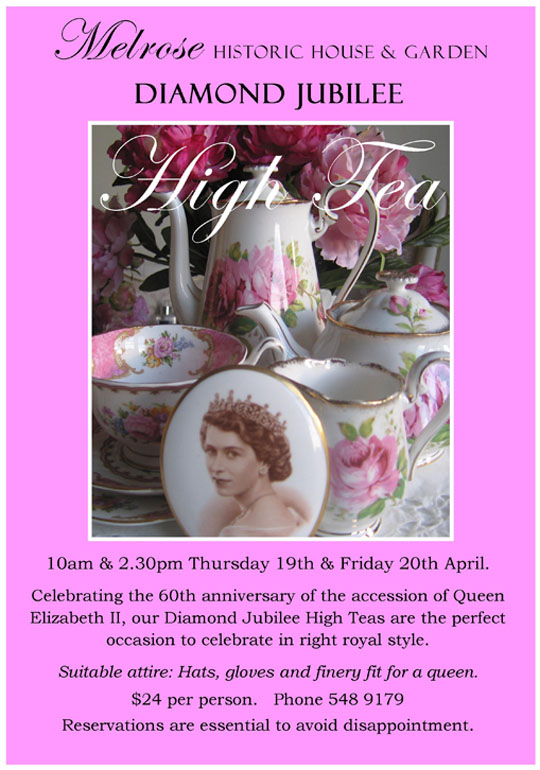 Diamond Jubilee High Tea